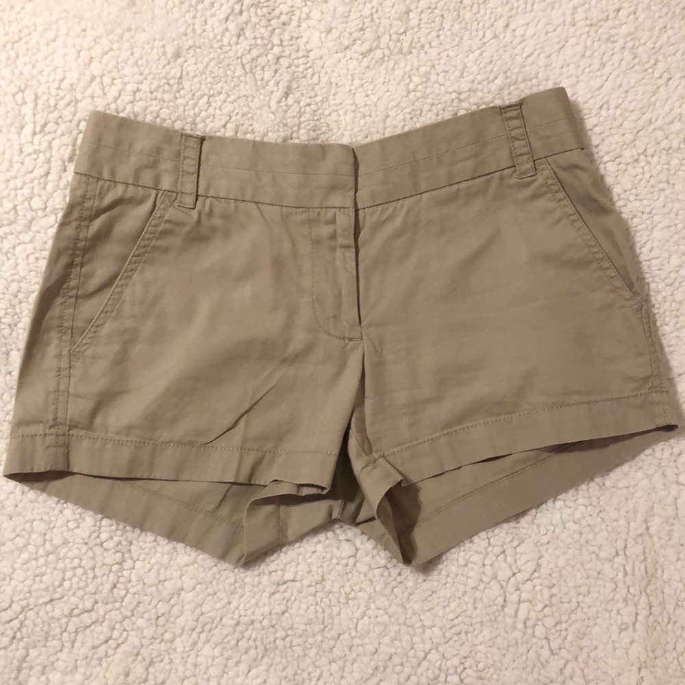 J Crew 3” Chino Shorts